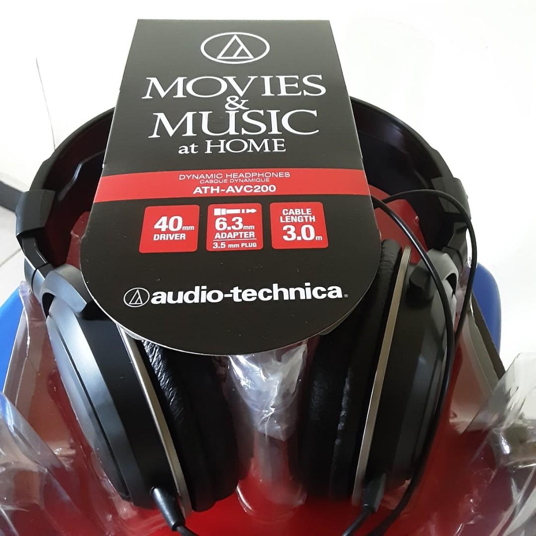 Audio-Technica ATH-AVC200 SonicPro Over-Ear Headphone Jual Harga Murah Sale  Hemat Asli Original Terpercaya Spec Spesifikasi Specification Indonesia  Jakarta Jabodetabek Bandung Review Foto Deskripsi