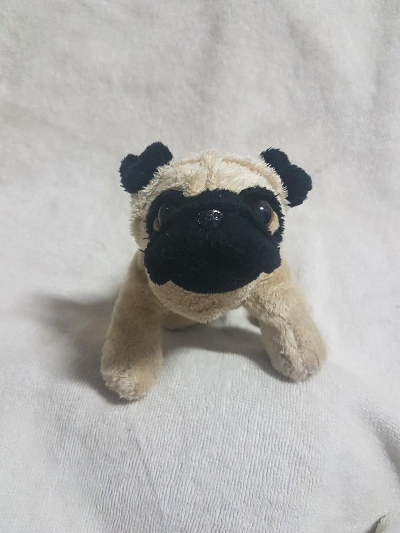 Ganz pug top stuffed animal