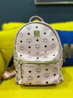MCM Backpack leather 