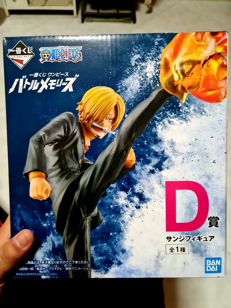 Authentic One Piece Battle Memories Ichiban Kuji Prize D Sanji Hobbies Toys Toys Games On Carousell