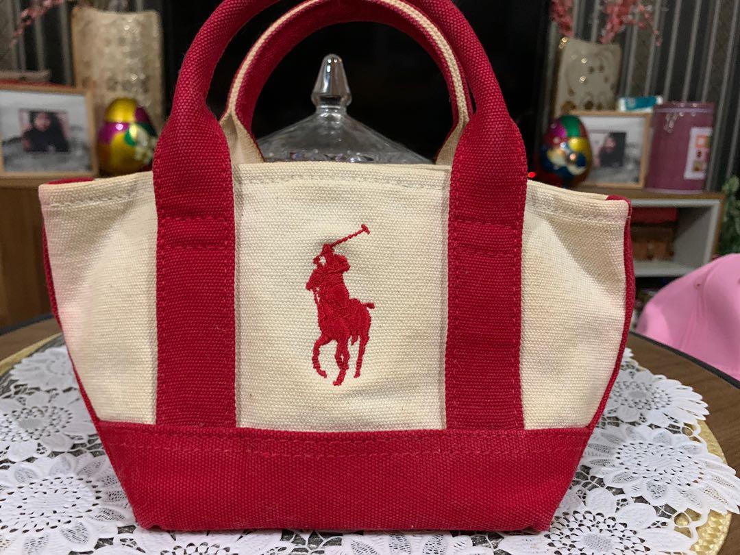 Authentic Ralph Lauren Tote Bag (Small), Women's Fashion, Bags & Wallets, Tote  Bags on Carousell