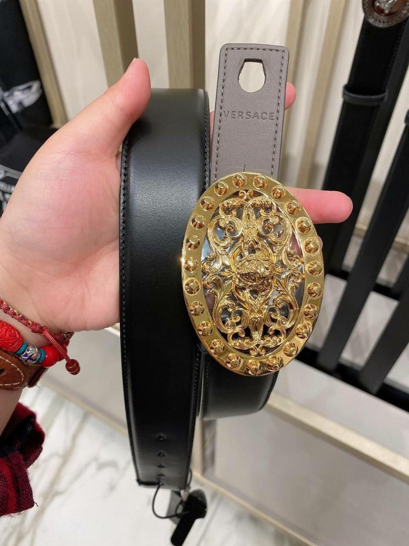 Authentic Versace Belt, Luxury, Apparel on Carousell