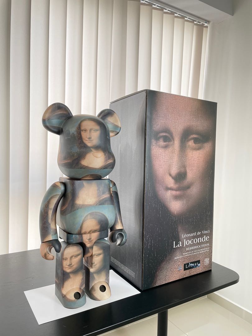 Bearbrick 1000% Mona Lisa x Louvre, Hobbies & Toys, Collectibles 