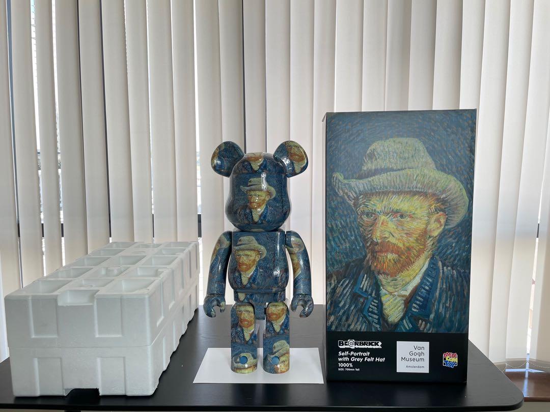 Bearbrick 1000% Van Gogh Self Portrait, Hobbies & Toys 
