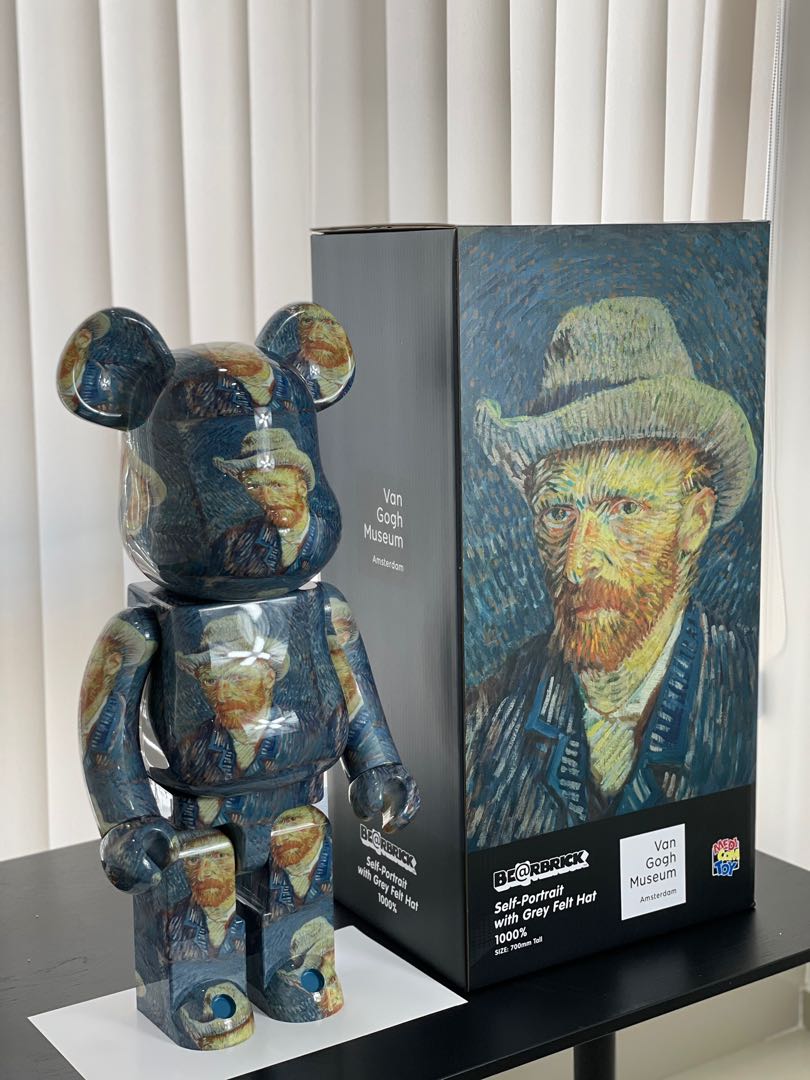 Bearbrick % Van Gogh Self Portrait, Hobbies & Toys