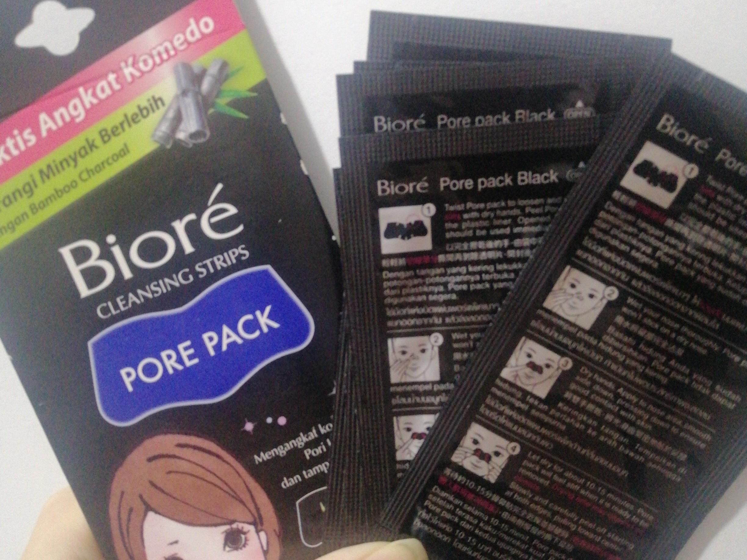 Biore pore strips, Beauty & Personal Care, Face, Face Care on Carousell