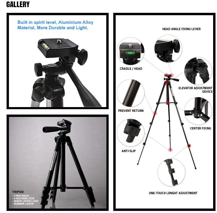 Tripod Stand 3120 3110+Phone Bracket Holder+Carrying Bag Case