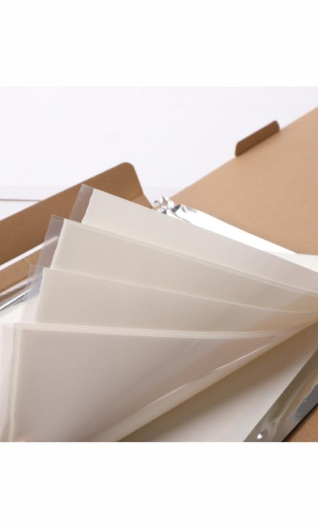 Blank edible icing sheets, Food & Drinks, Homemade Bakes on Carousell
