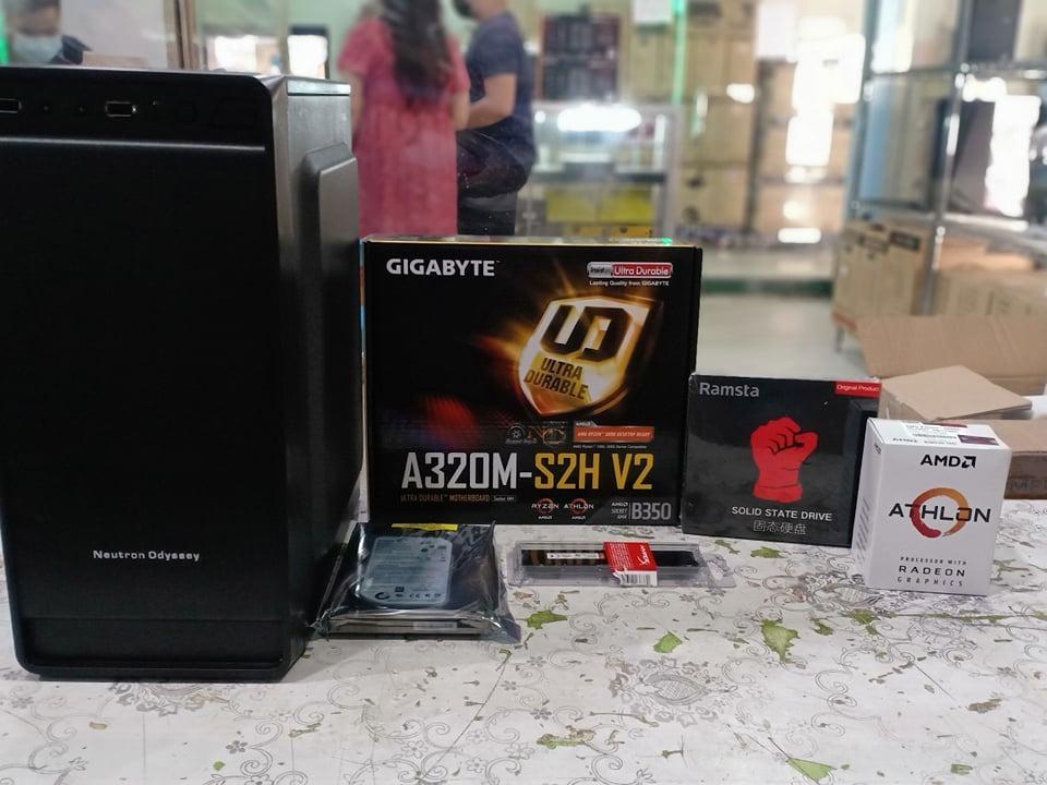 BRAND NEW SYSTEM UNIT: AMD ATHLON 3000G WITH VEGA 3 GRAPHICS, Computers ...