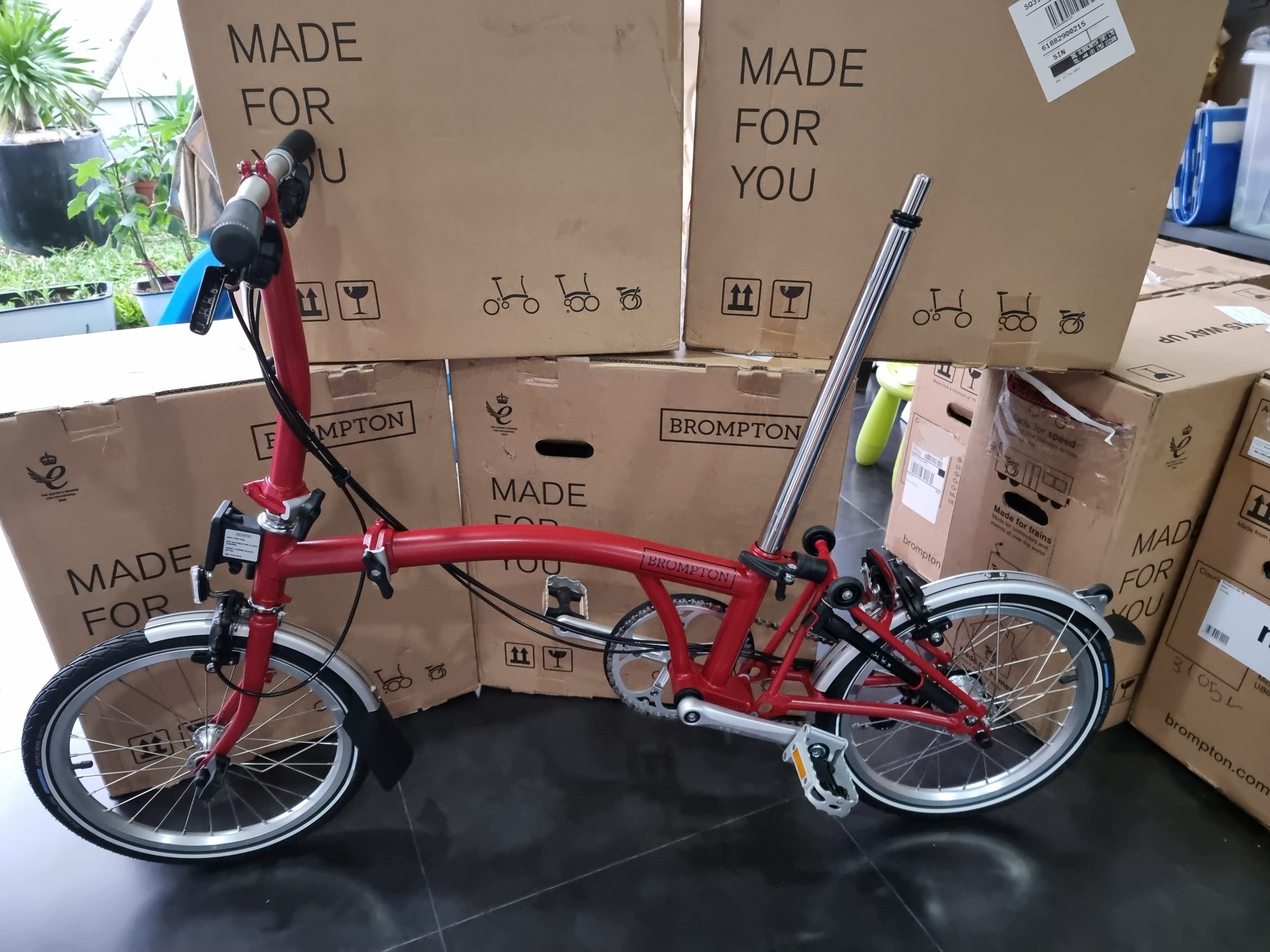 Brompton s6l house red 2025