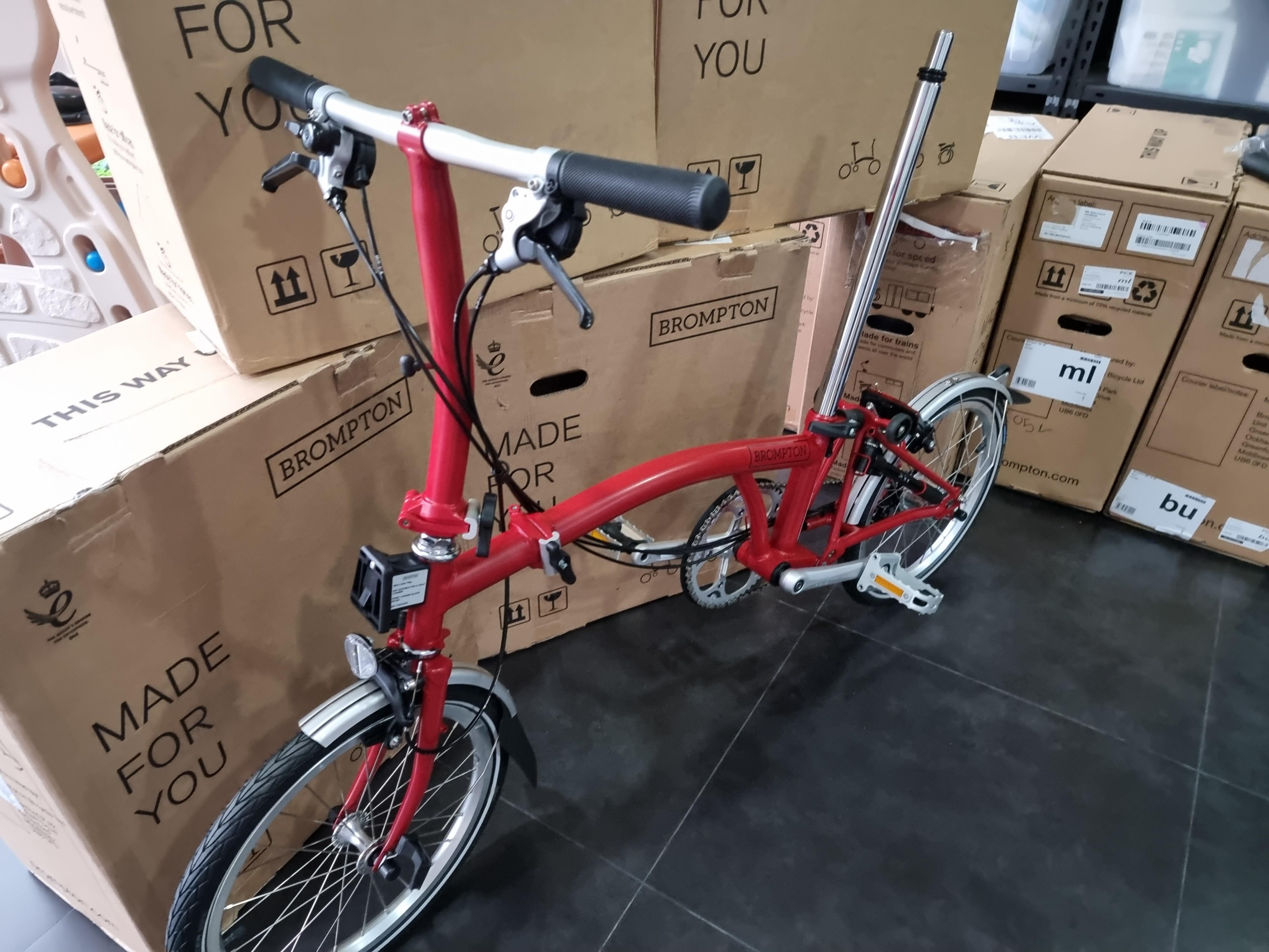Brompton s6l house red clearance