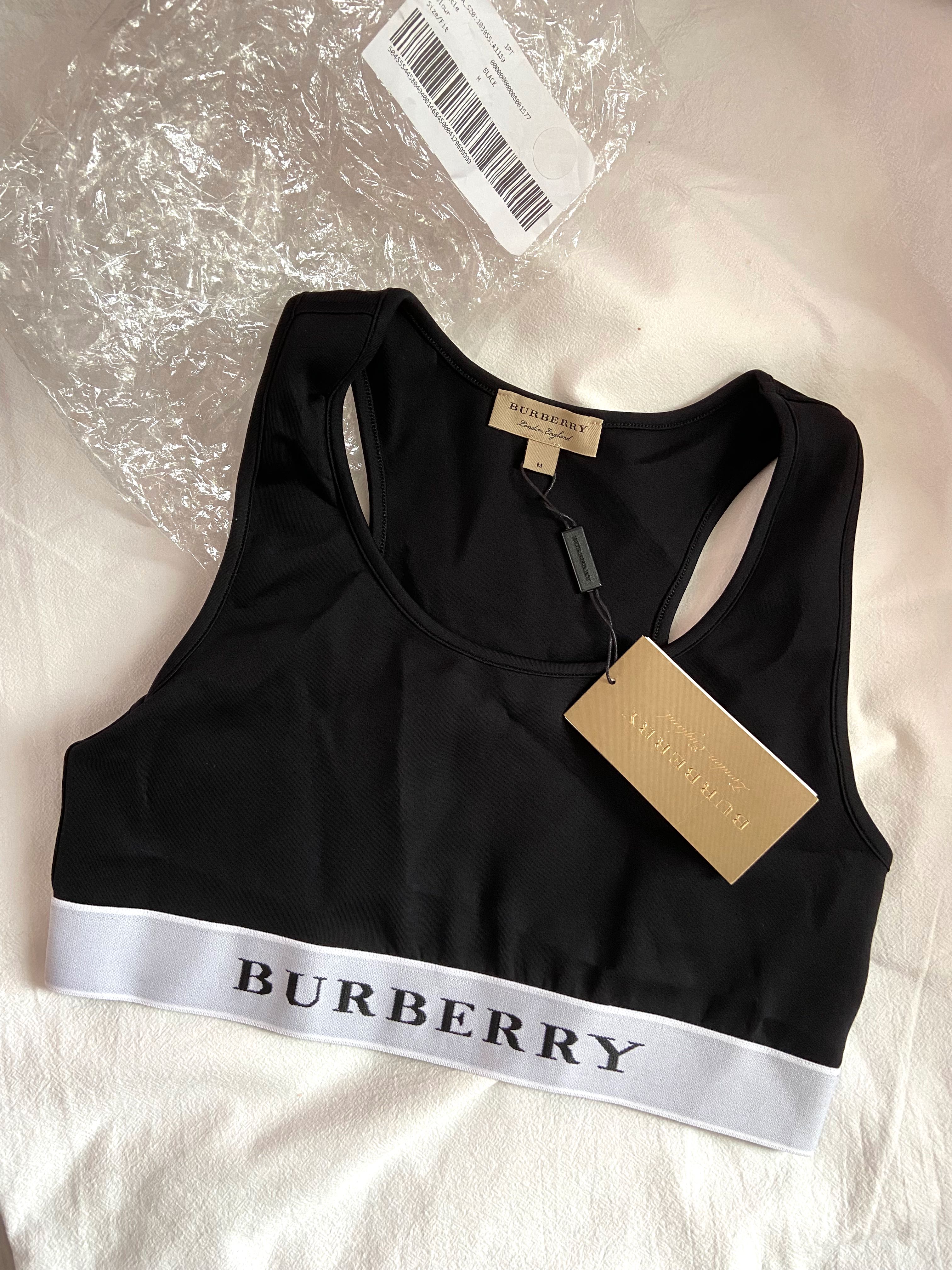 Burberry sales sport bra