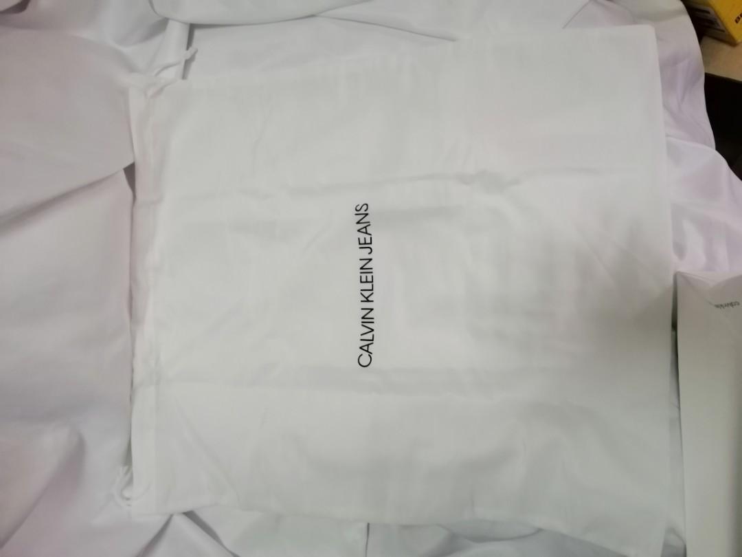 Calvin klein sales dust bag