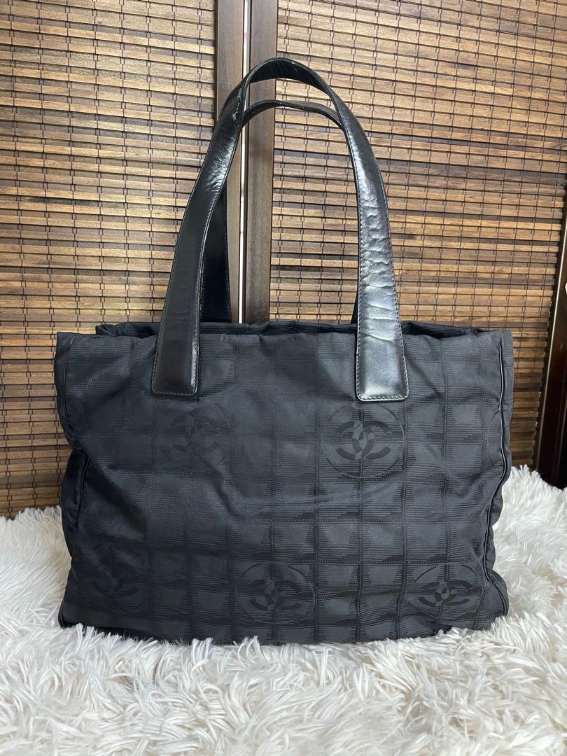 Chanel New Travel Line Nylon Tote Bag Black  Bag Religion
