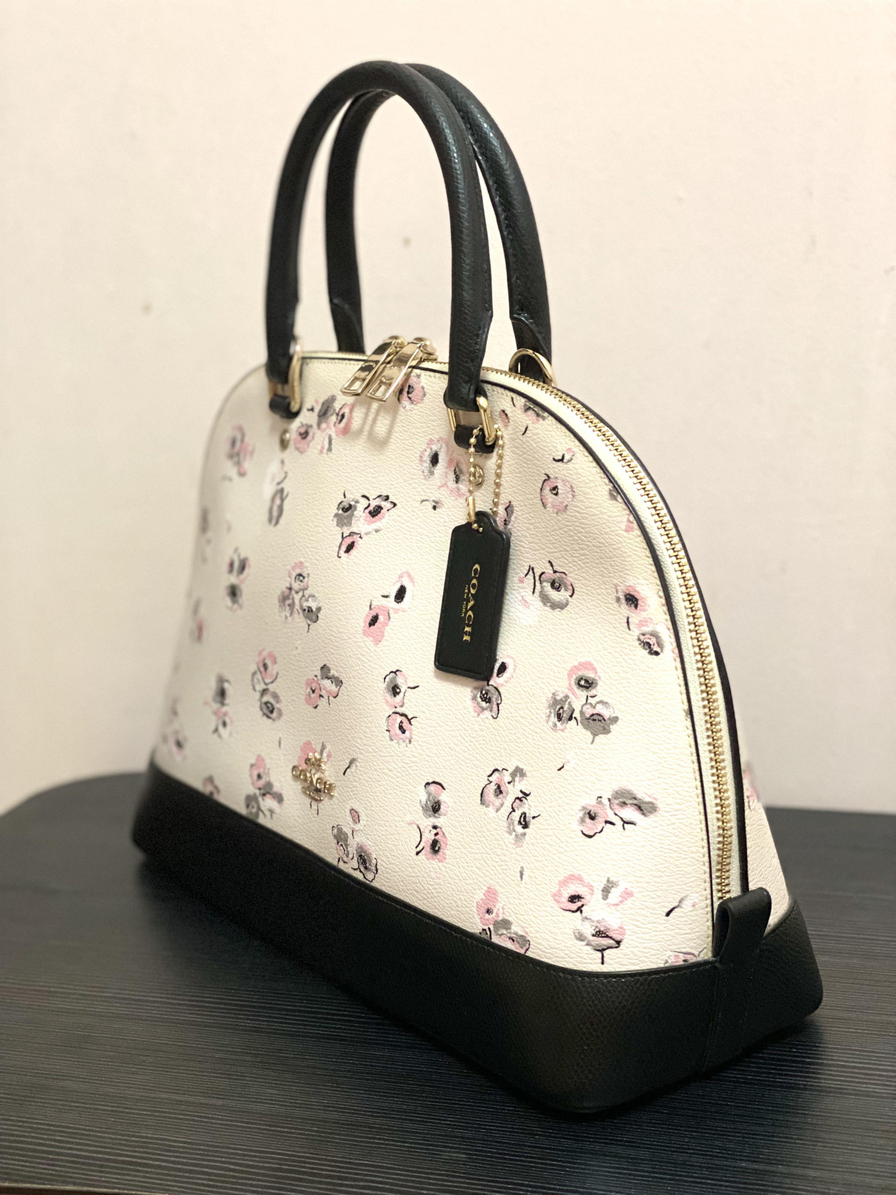 Coach Shell Pattern Bag Coach Floral Shell bag, Women's Fashion, Bags & Wallets, Tote Bags on ...