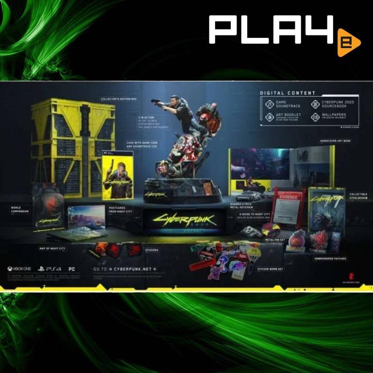 Cyberpunk 2077 shop collector's edition ps4