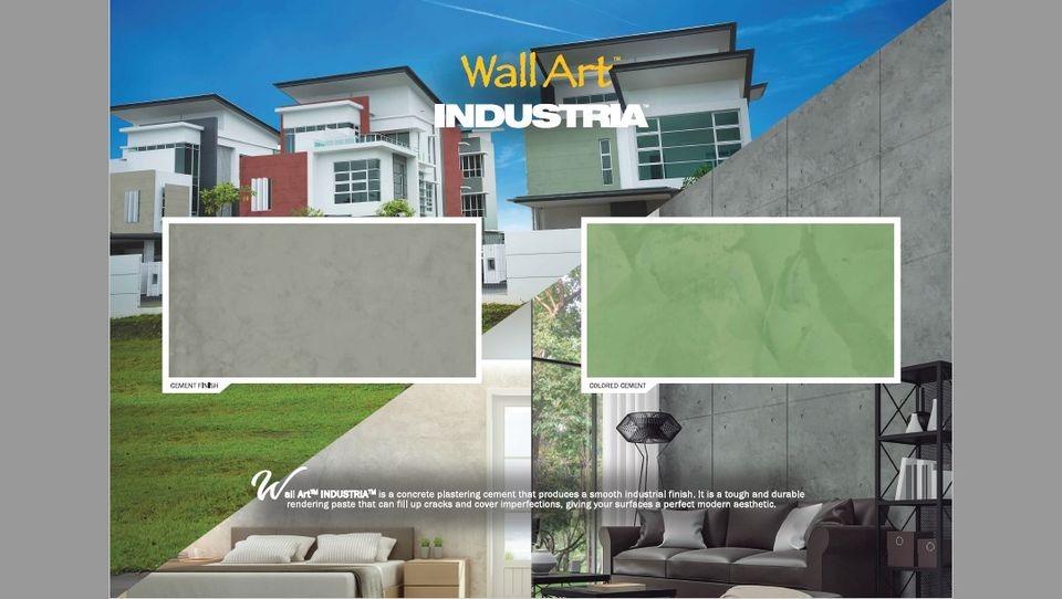 Davies Wall Art Industria Cement Finish Specialty Paint Interior