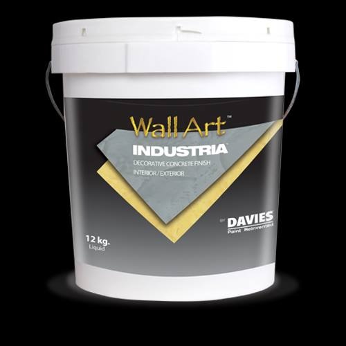 Davies Wall Art Industria Cement Finish Specialty Paint Interior