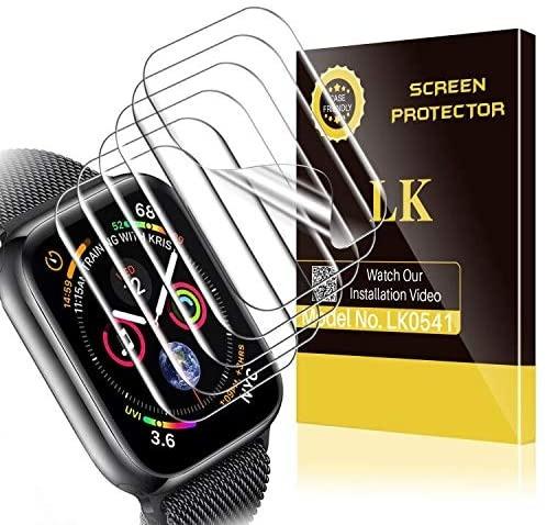 Delivery Option 6 Pack LK Screen Protector Compatible with Apple Watch Series 6 SE Series 5