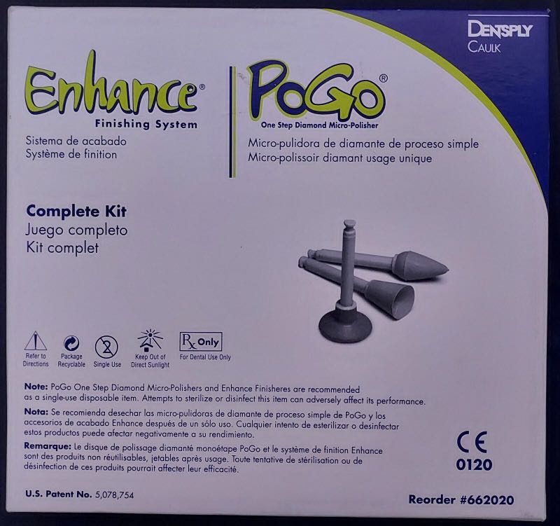 Dentsply Enhance PoGo Finishing and Polishing System Complete Kit
