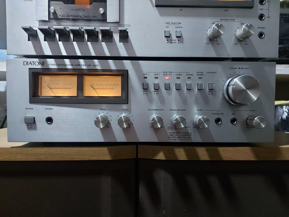 DIATONE DA-U410 ステレオアンプ
