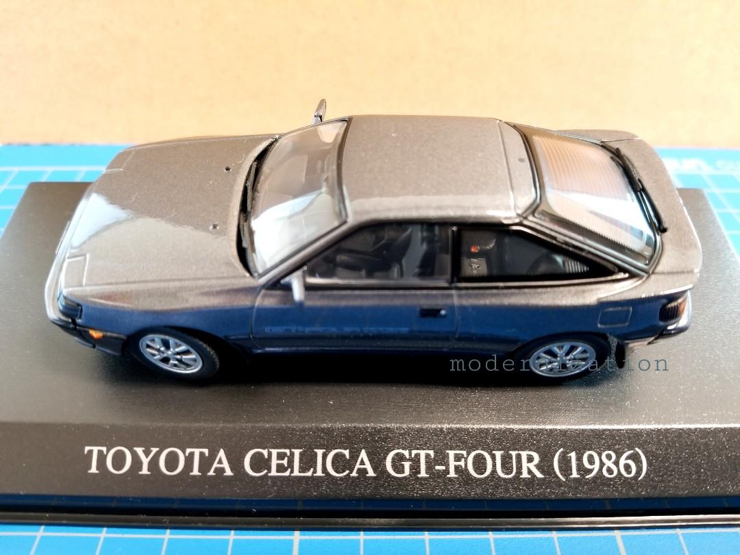 1套2盒】▫1:43 豐田司力架DISM 1/43 Toyota Celica GT4 (Grey+Red