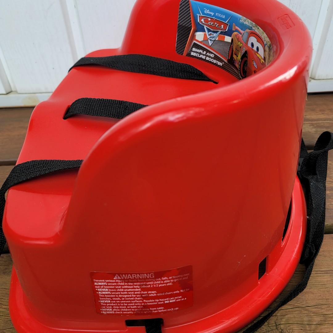Disney cars booster seat for shop table