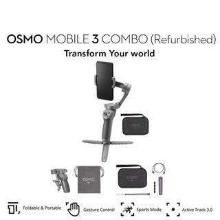 DJI OSMO MOBILE 3 BRAND NEW ( REFURBISHED )