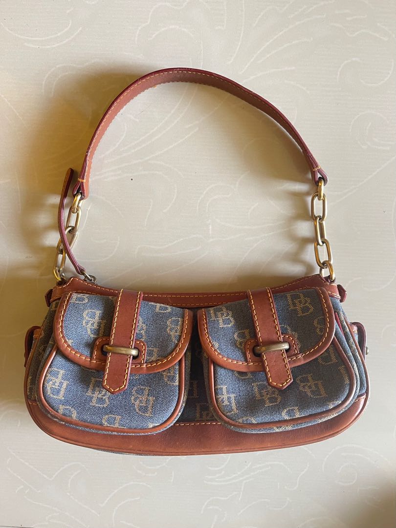 Dooney and Bourke Vintage Denim Bag 