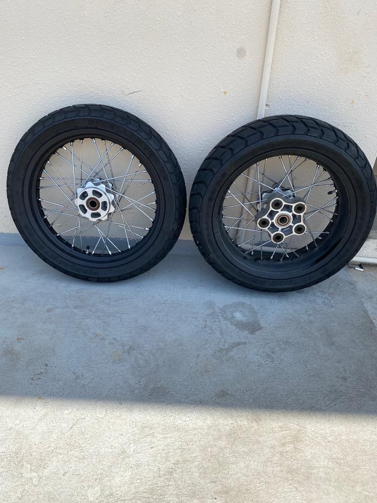 ducati scrambler spoked wheels