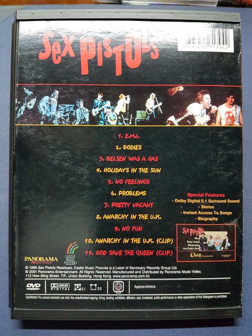 Dvd Sex Pistols Live At Longhorn Mint Hobbies And Toys Music And Media Cds And Dvds On Carousell