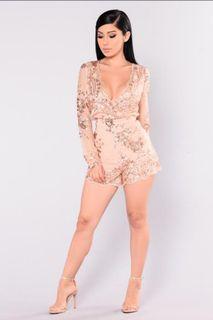 Fashion Nova Romper (new with tags)