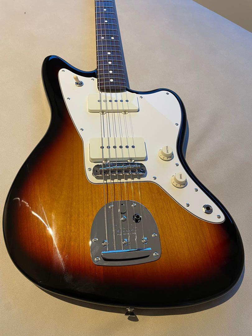 Fender Japan Hybrid II Jazzmaster Electric Guitar, RW FB, 3-Color Sunburst