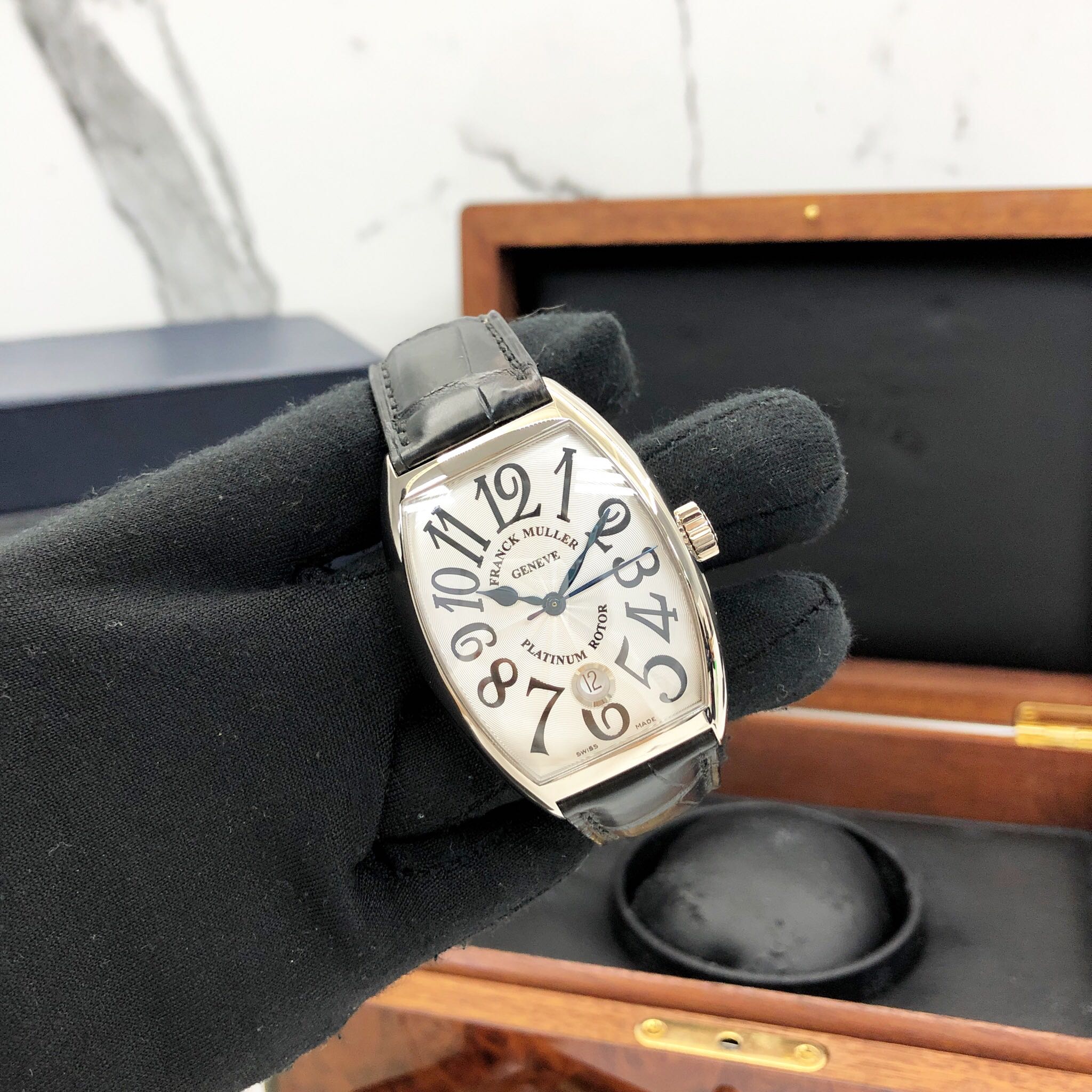 FRANCK MULLER 750 WG 7851 CINTREE CURVEX SC DT MENS AUTOMATIC