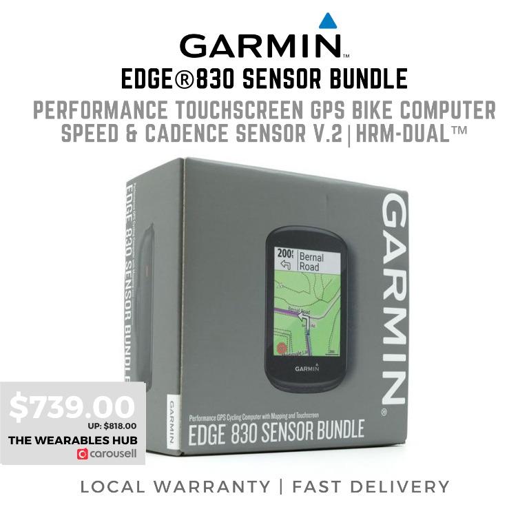 Garmin edge 830 hrm bundle shop