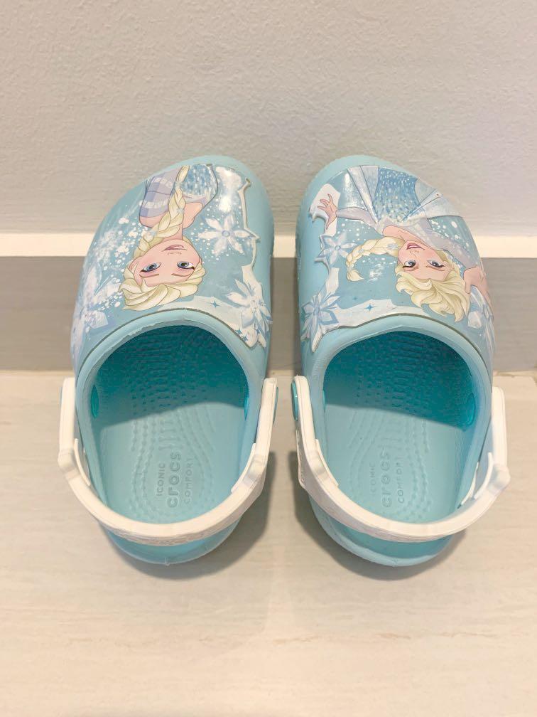 frozen crocs size 7
