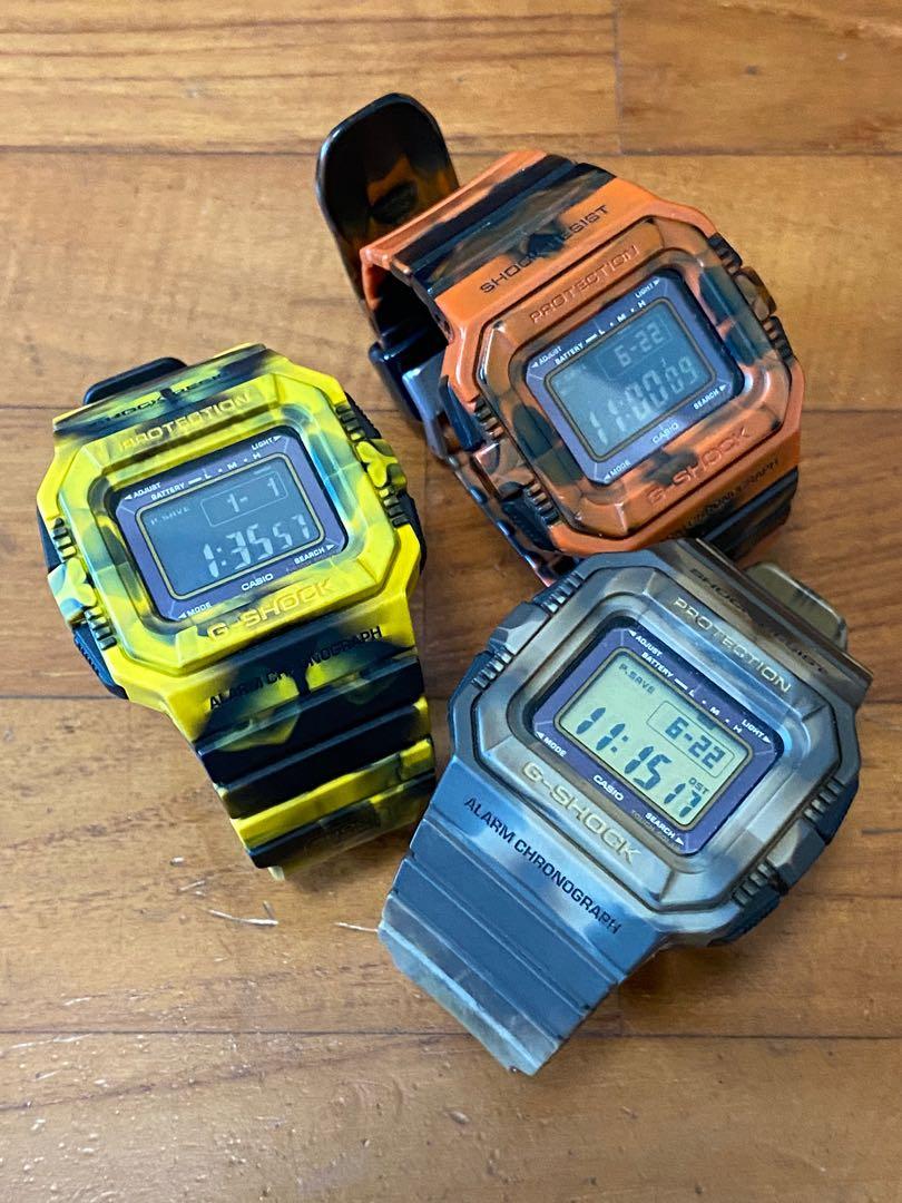 2022年5月新作下旬 G-SHOCK/ジャミン/G-5500/迷彩/カモ/ソーラー