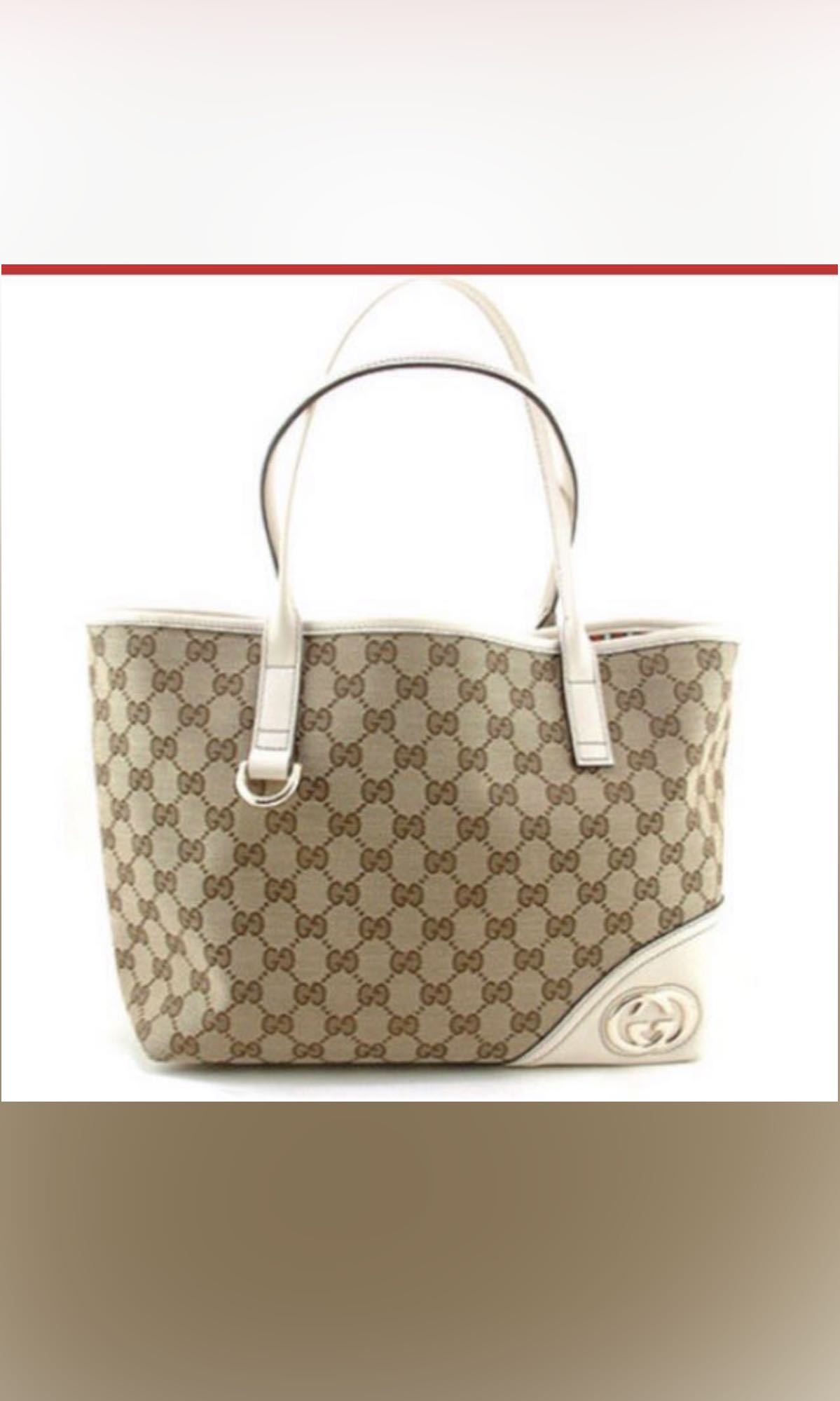 Gucci britt tote bag, Women's Fashion 