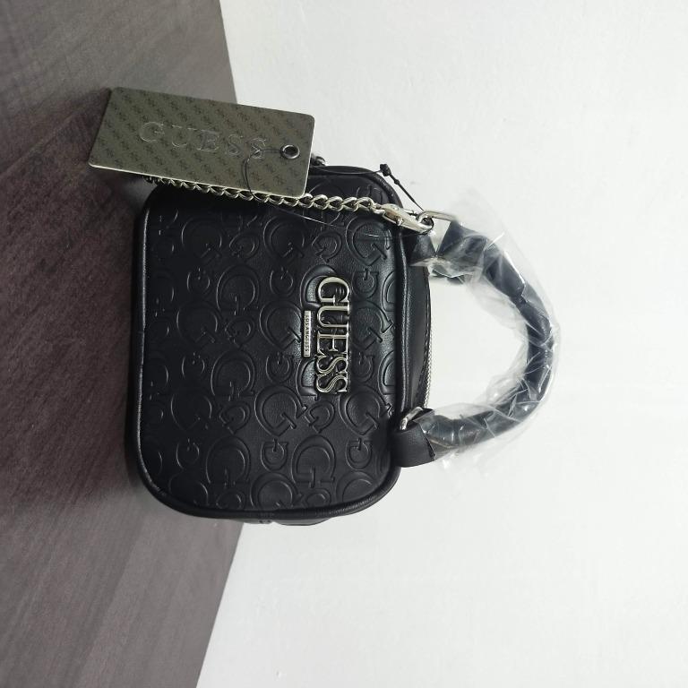 Guess harper mini bag size clearance