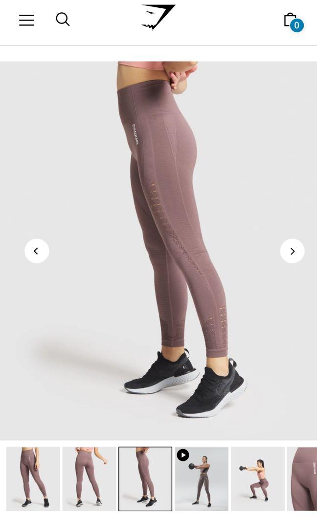 Gymshark energy plus seamless top