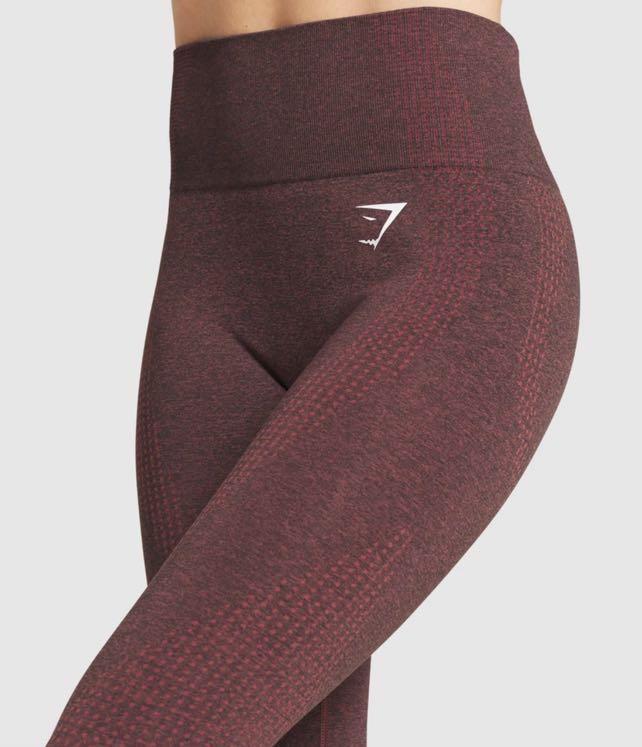 Gymshark Vital Seamless Leggings (Brown 
