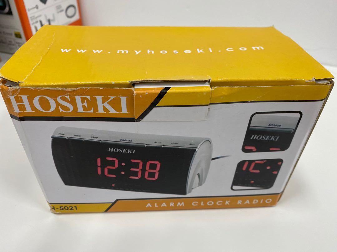 Hoseki Alarm Clock Radio H5021, Mobile Phones & Gadgets, Other Gadgets on Carousell