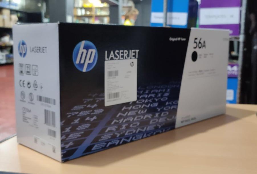 HP 56A CF256A Black Original LaserJet Toner Cartridge, Computers & Tech ...