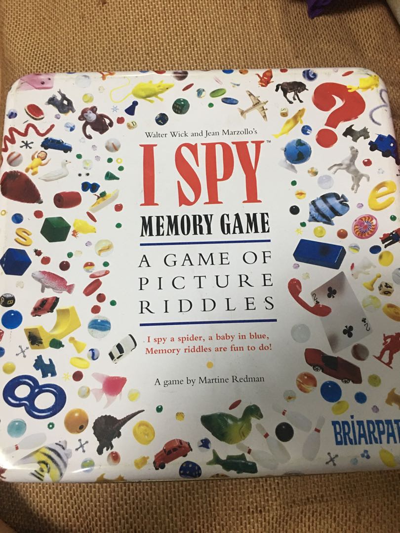 I Spy Memory Game, Hobbies & Toys, Toys & Games on Carousell