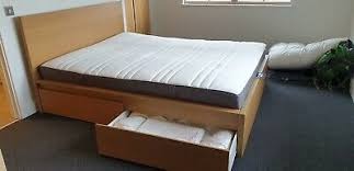 Malm under 2024 bed drawers