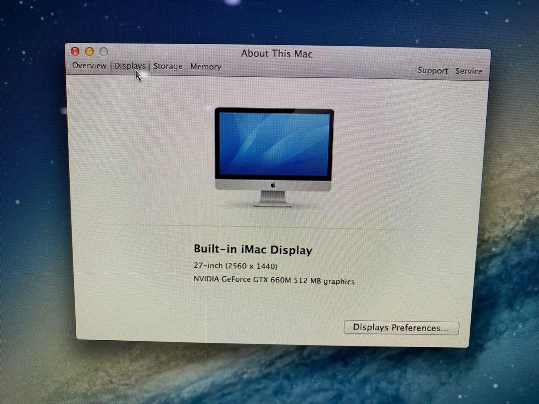 Imac 27 Inch Late 12 Computers Tech Desktops On Carousell