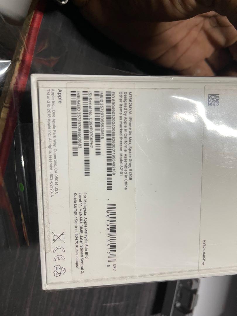 Iphone Xs Max 512gb Mobile Phones Tablets Iphone Iphone X Series On Carousell