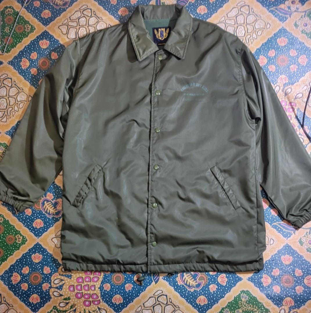 Jaket coach ori army, Fesyen Pria 