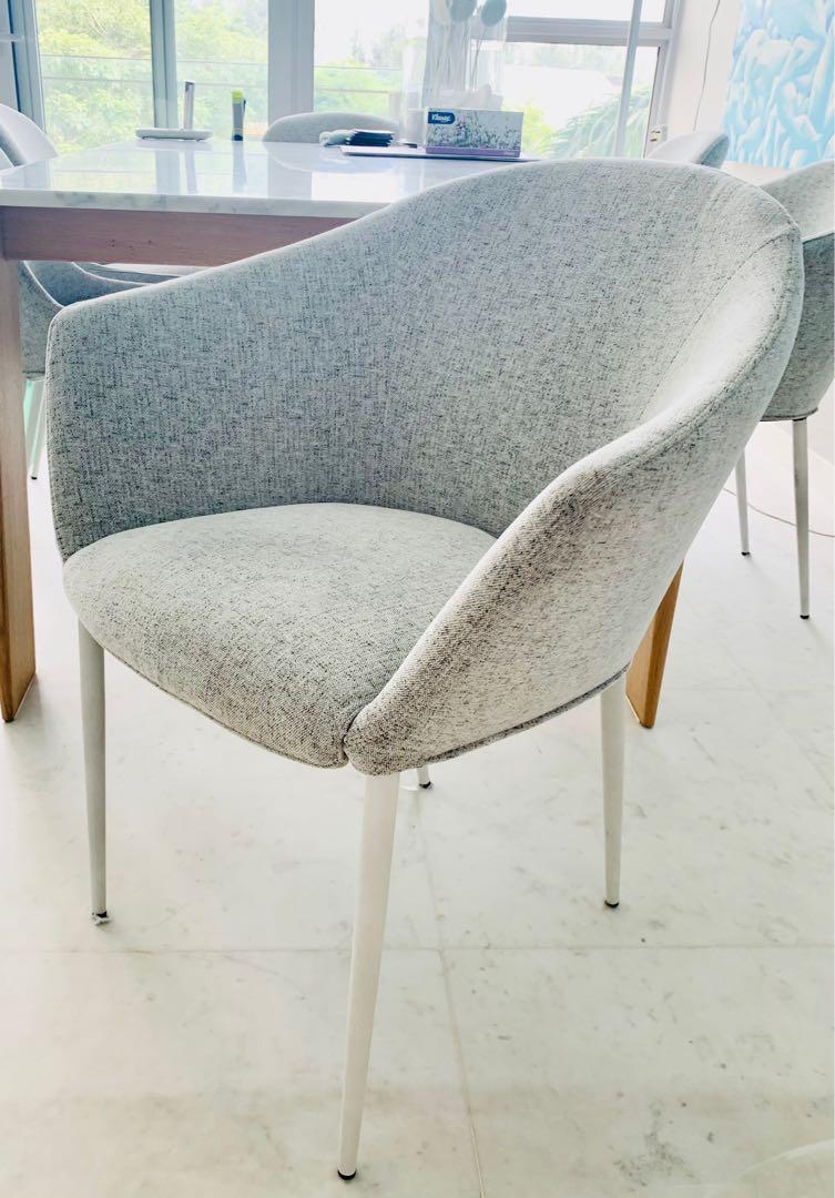 King Furniture Australia Marble Dining Table Set, Furniture & Home