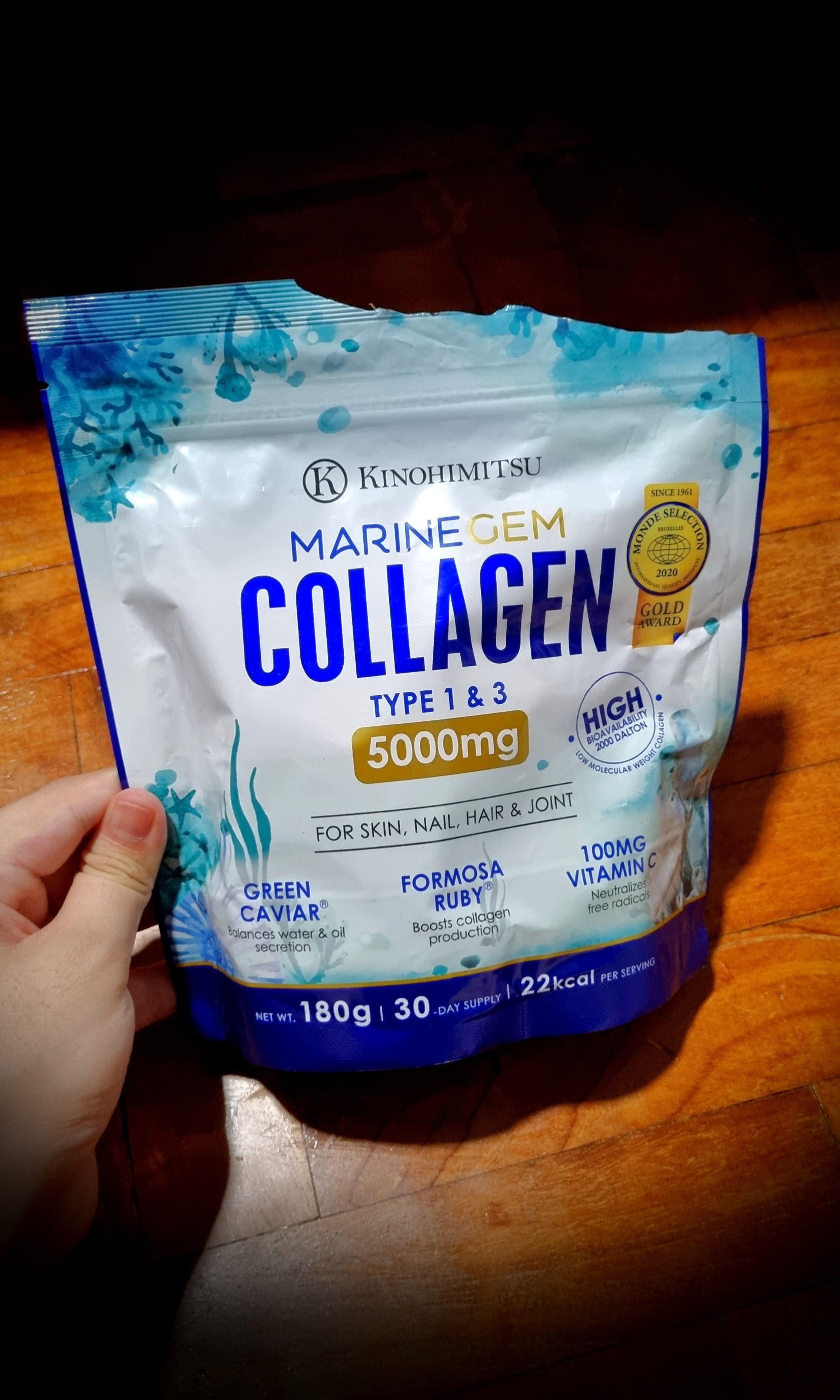 Kinohimitsu Marinegem Collagen Powder Authentic Health Nutrition Health Supplements Health Food Drinks Tonics On Carousell